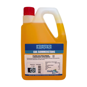 Slush ice gul sommerstang 2l